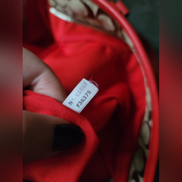 Coach Matching Set, Signature Khaki Tote And Wallet - Picture 7 of 16